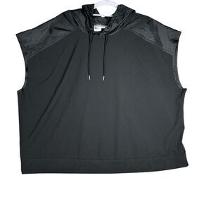 Avia Hooded Vest Top Sleeveless Workout Womens XXL 20 Rip Stop Ultra Lightweight